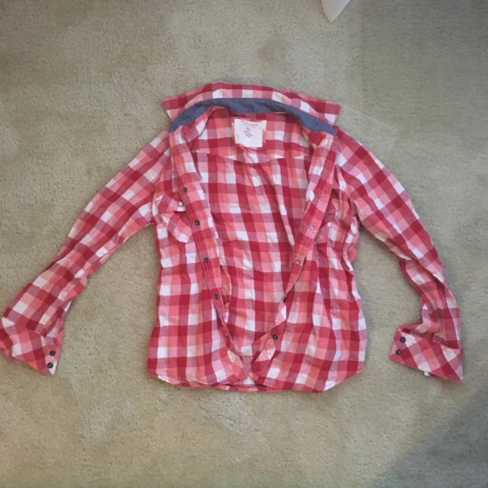Plaid Button Up
